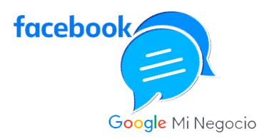 Logos facebook  y google business